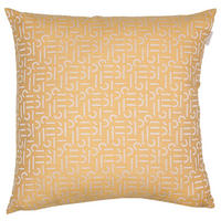 KUDDFODRAL Scatter 45/45 cm  - ljusgul/gul, Klassisk, textil (45/45cm) - Esprit