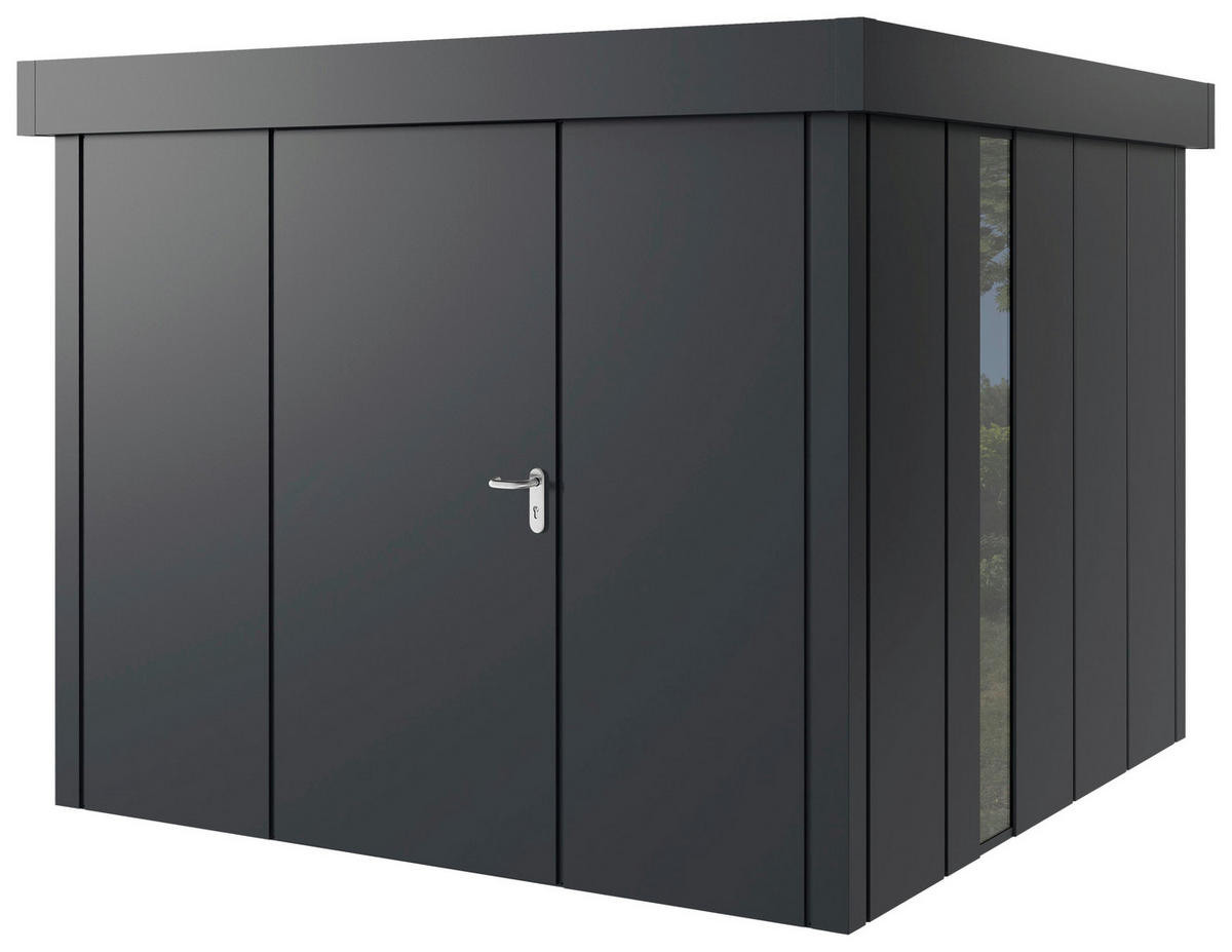 GERÄTEHAUS 277/220/277 cm  - Anthrazit, Basics, Metall (277/220/277cm)