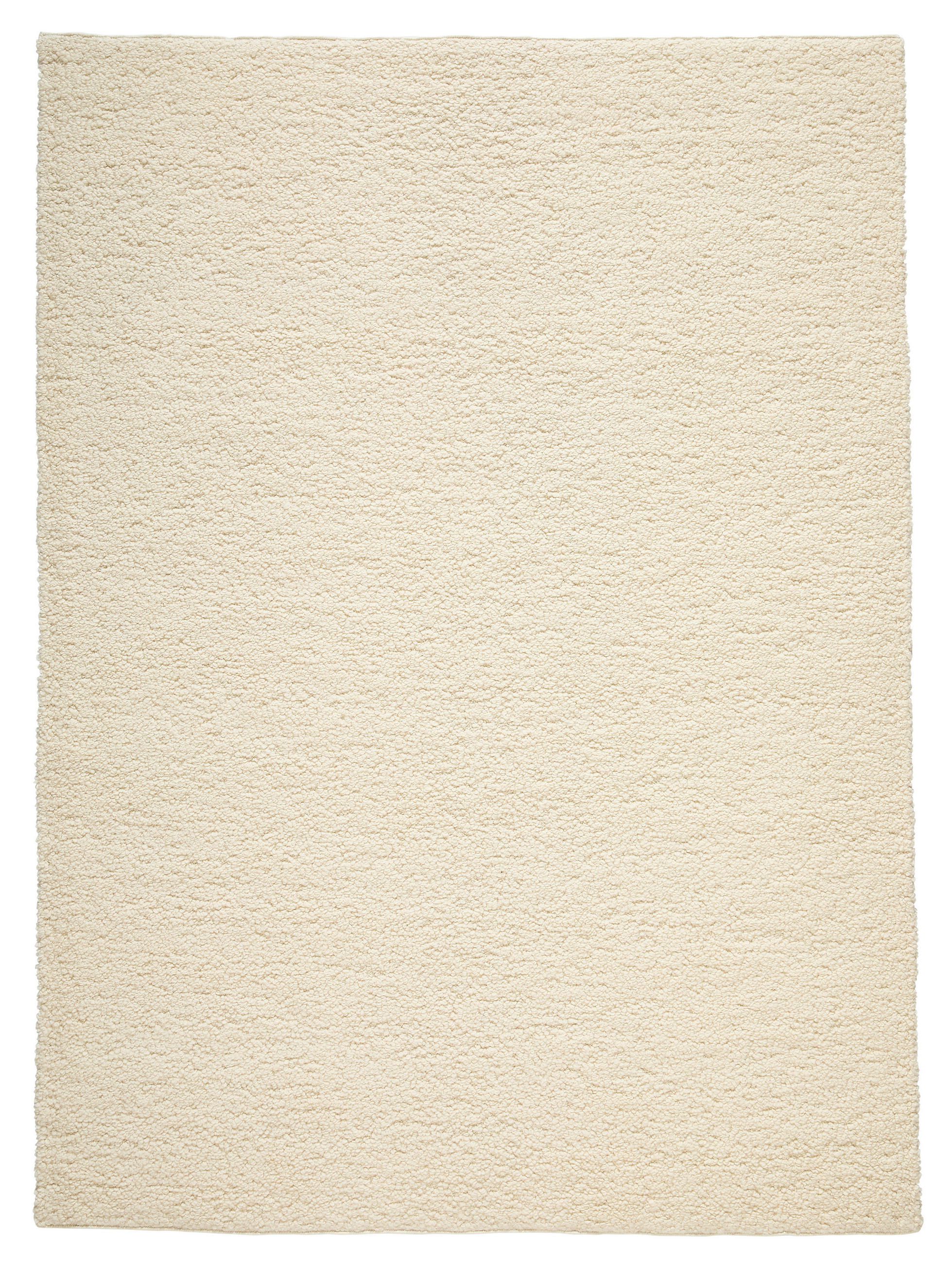 HANDWEBTEPPICH 70/130 cm Weiß  - Weiß, Natur, Textil (70/130cm) - Linea Natura