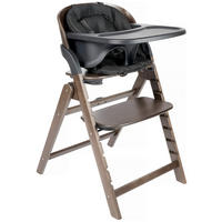 HOCHSTUHL-SET  - Schwarz, Basics, Holz/Holzwerkstoff (65,5/51/85cm) - Jimmylee