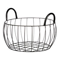 KOŠÍK čierna - čierna, Design, kov (31/16/31cm)