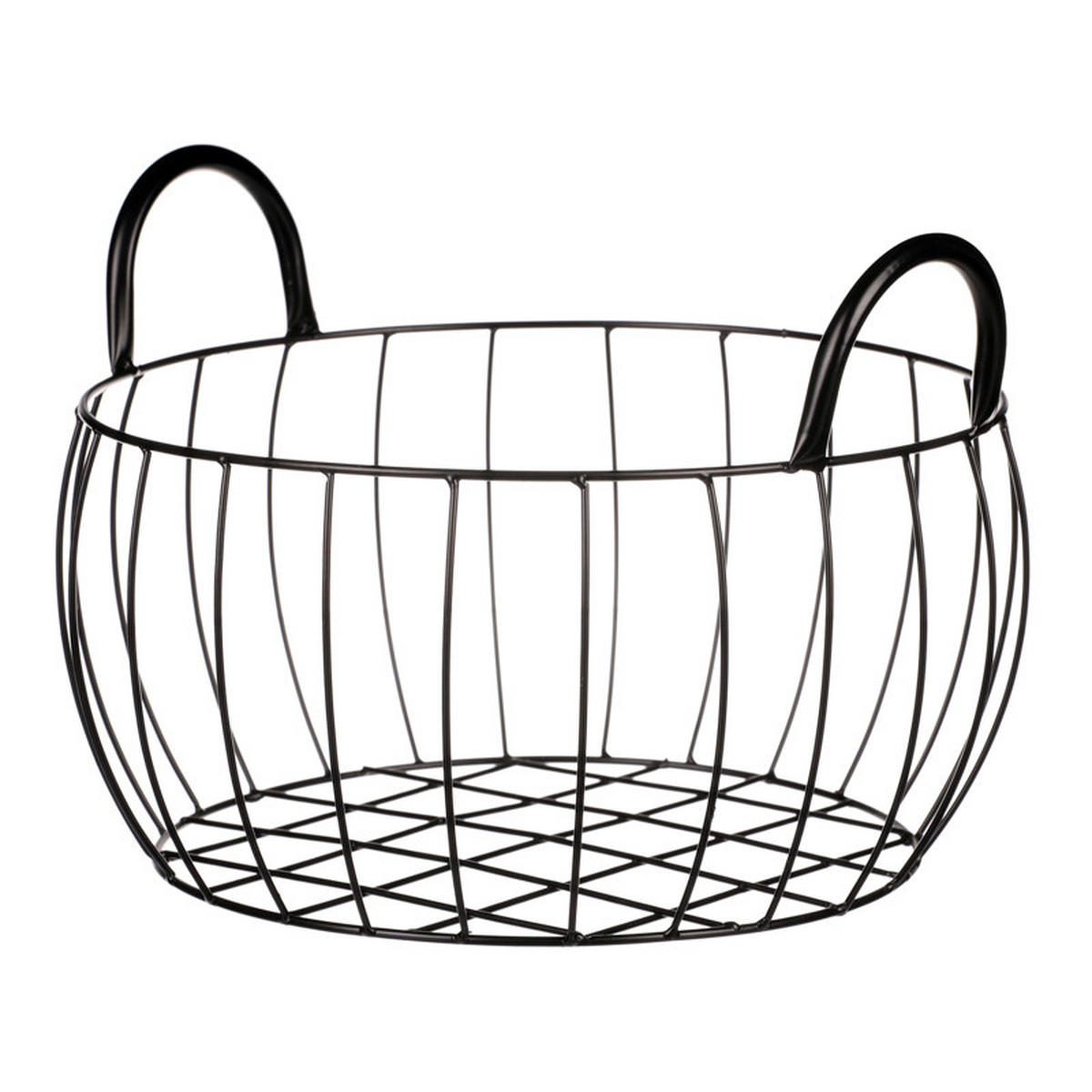 KOŠÍK čierna - čierna, Design, kov (31/16/31cm)