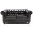 POHOVKA CHESTERFIELD, textil, tmavě hnědá - tmavě hnědá/barvy wenge, Lifestyle, dřevo/textil (202/78/96cm) - Carryhome POHOVKA CHESTERFIELD, textil, tmavě hnědá - tmavě hnědá/barvy wenge, Lifestyle, dřevo/textil (202/78/96cm) - Carryhome