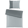POSTELJNINA OPAL ELITE 140/200 cm damast siva, svetlo siva  - siva/svetlo siva, Konvencionalno, tekstil (140/200cm) - Fleuresse