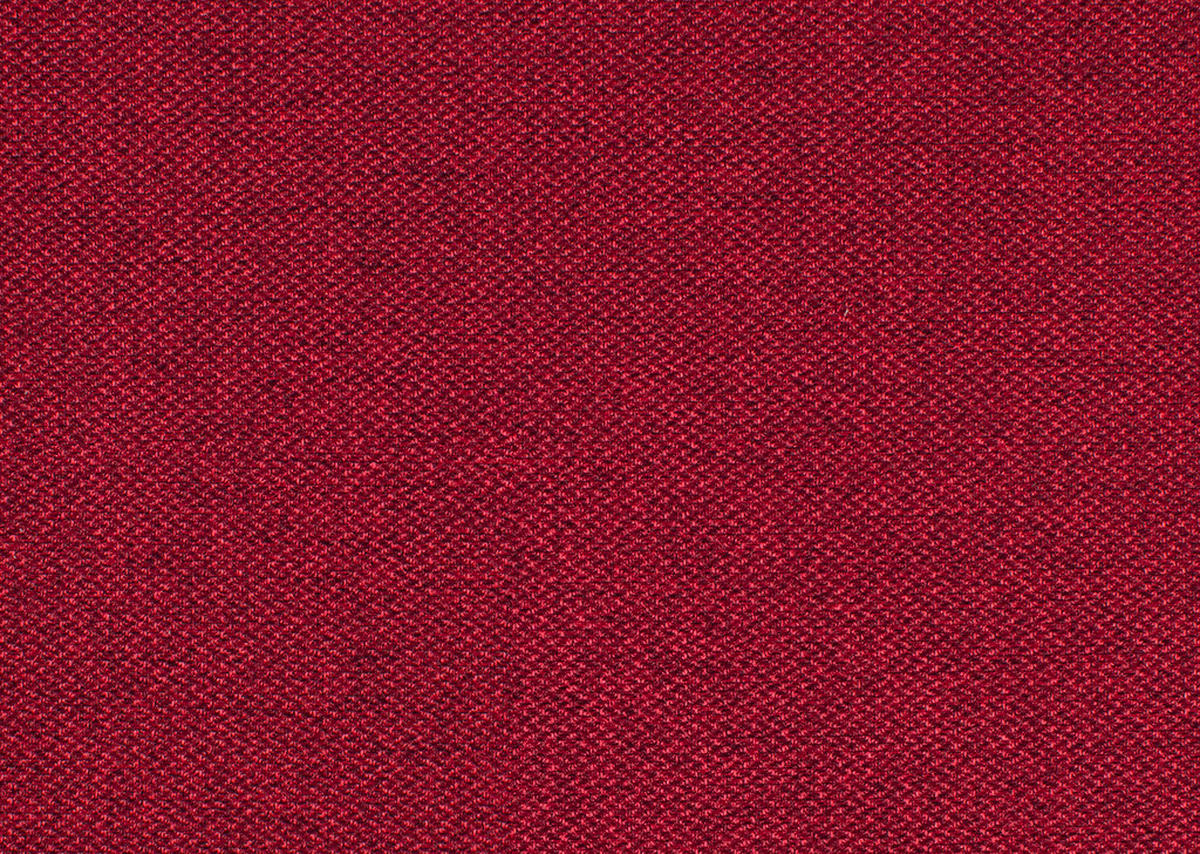 FEKVŐFOTEL textil piros  - natúr színű/piros, Konventionell, műanyag/textil (89/79/94cm) - Cantus