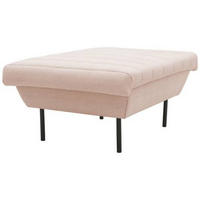 HOCKER Creme  - Creme/Schwarz, Design, Textil/Metall (70/45/70cm) - LOOKS by W.Joop