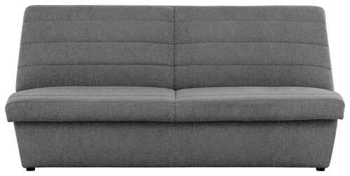 2-SITZER-SOFA in Webstoff Graubraun  - Graubraun/Schwarz, Design, Kunststoff/Textil (185/92/103cm) - LOOKS by W.Joop