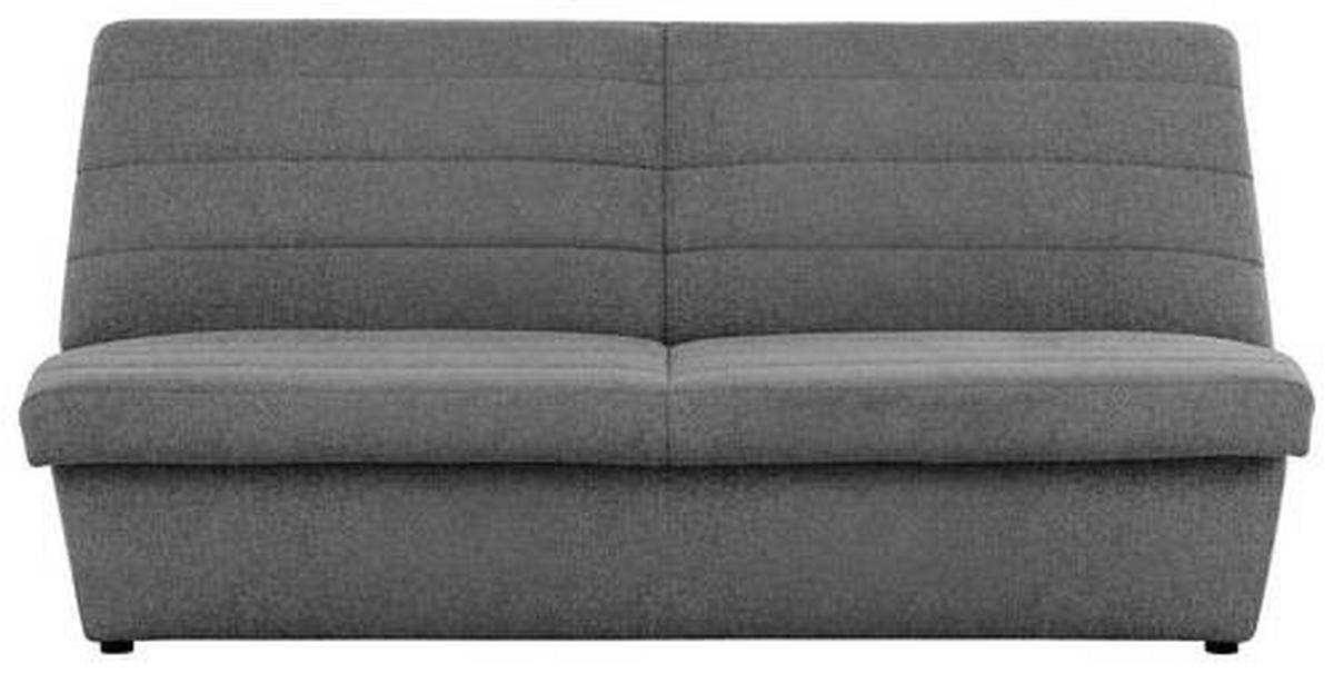 2-SITZER-SOFA Webstoff Graubraun  - Graubraun/Schwarz, Design, Kunststoff/Textil (185/92/103cm) - LOOKS by W.Joop