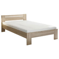 BETT 120/200 cm  in Sonoma Eiche  - Sonoma Eiche, KONVENTIONELL (120/200cm) - Boxxx