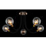 LED-DECKENLEUCHTE - Klar/Goldfarben, LIFESTYLE, Glas/Metall (128/65cm) LED-DECKENLEUCHTE - Klar/Goldfarben, LIFESTYLE, Glas/Metall (128/65cm)