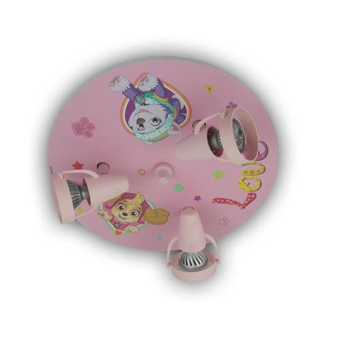 KINDERDECKENLEUCHTE Paw Patrol 35/15 cm   - Multicolor/Rosa, Basics, Holzwerkstoff/Kunststoff (35/15cm)
