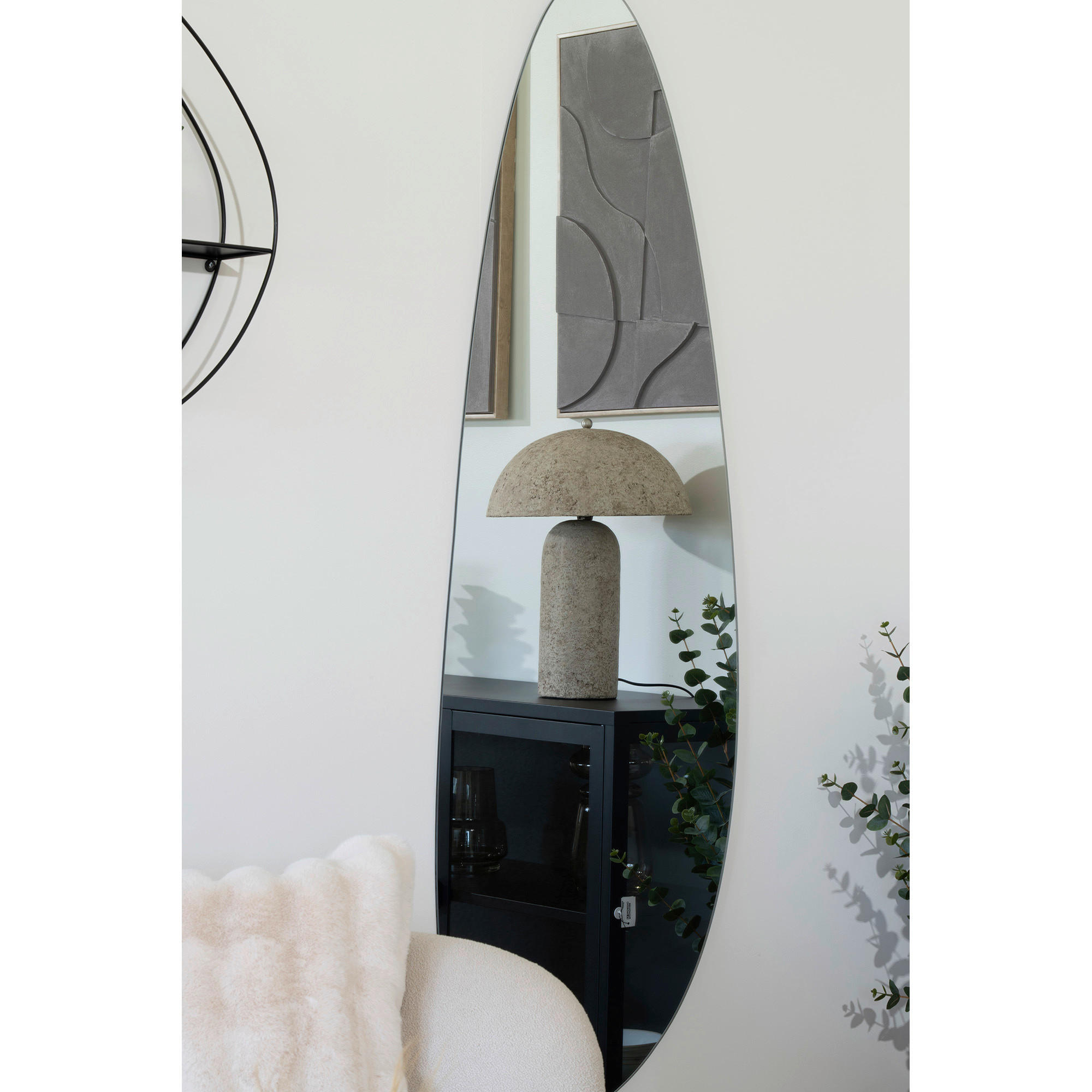 TISCHLEUCHTE 36.5/49.5/36.5 cm   - Greige, Design, Papier (36.5/49.5/36.5cm)