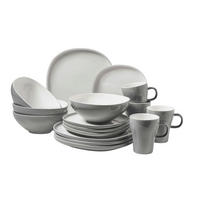 KOMBISERVICE 16-teilig  - Grau, Basics, Keramik - Mäser