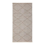 FLECKERLTEPPICH 60/120 cm Diamant Black Beige  - Beige, Design, Textil (60/120cm) - Boxxx