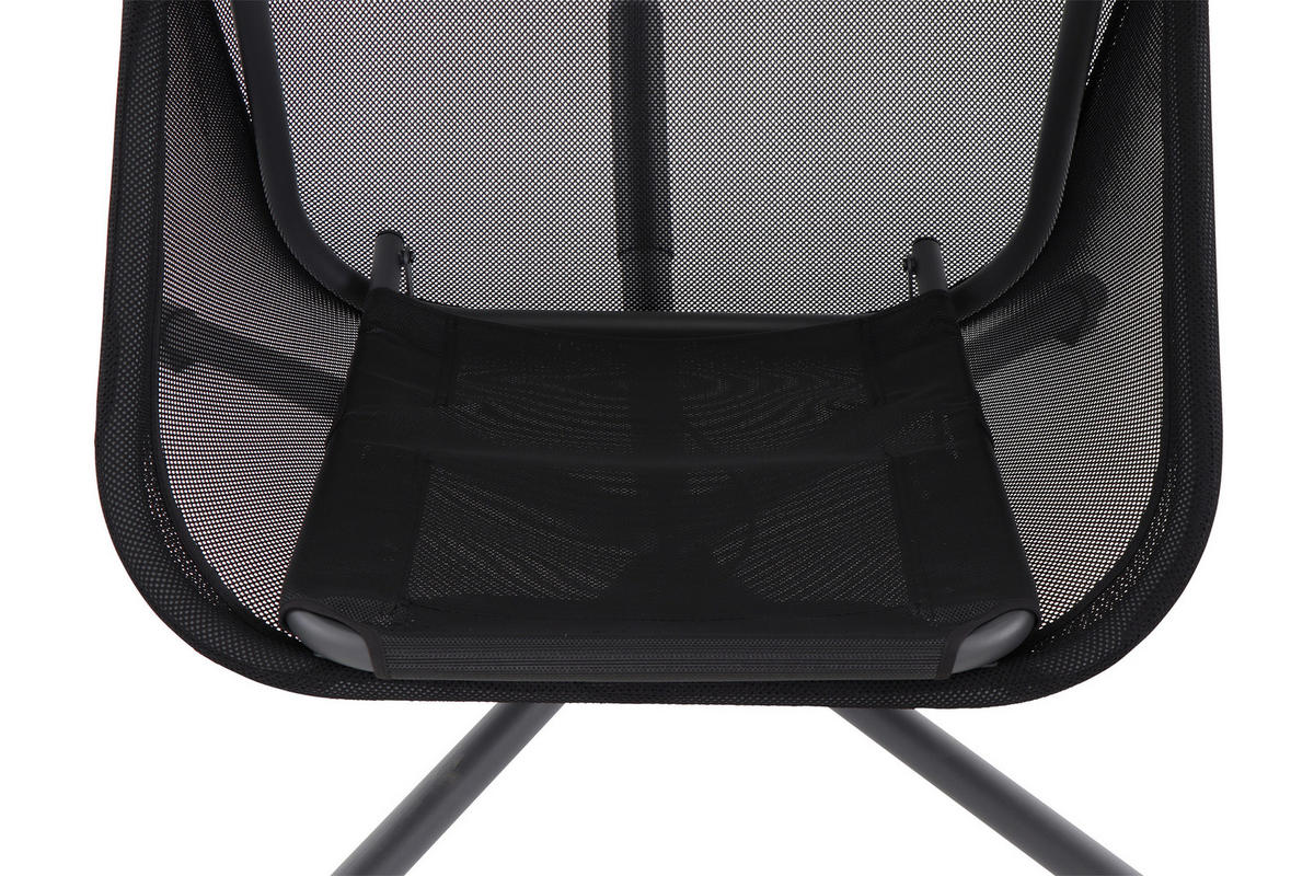 HÄNGESESSEL 123/195/106 cm  - Anthrazit/Schwarz, KONVENTIONELL, Kunststoff/Textil (123/195/106cm) - Siena Garden