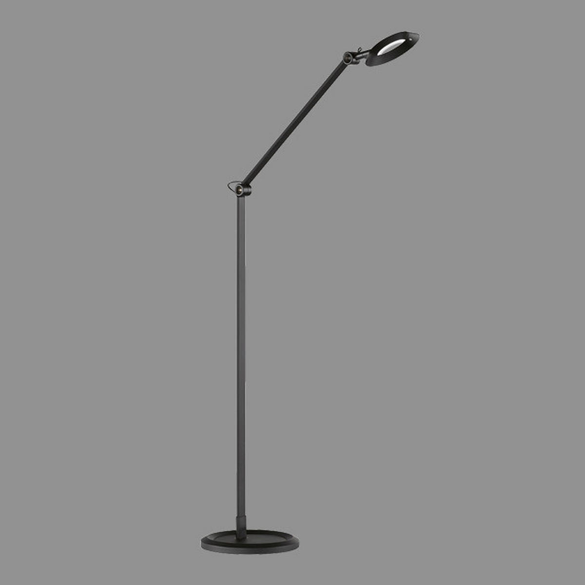 LED-STEHLEUCHTE  23/128 cm   - Schwarz, Design, Metall (23/128cm) - Schöner Wohnen