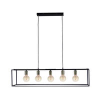 HÄNGLAMPA Enthusiasm 110/25/150 cm  - svart, Lifestyle, metall (110/25/150cm) - Marama