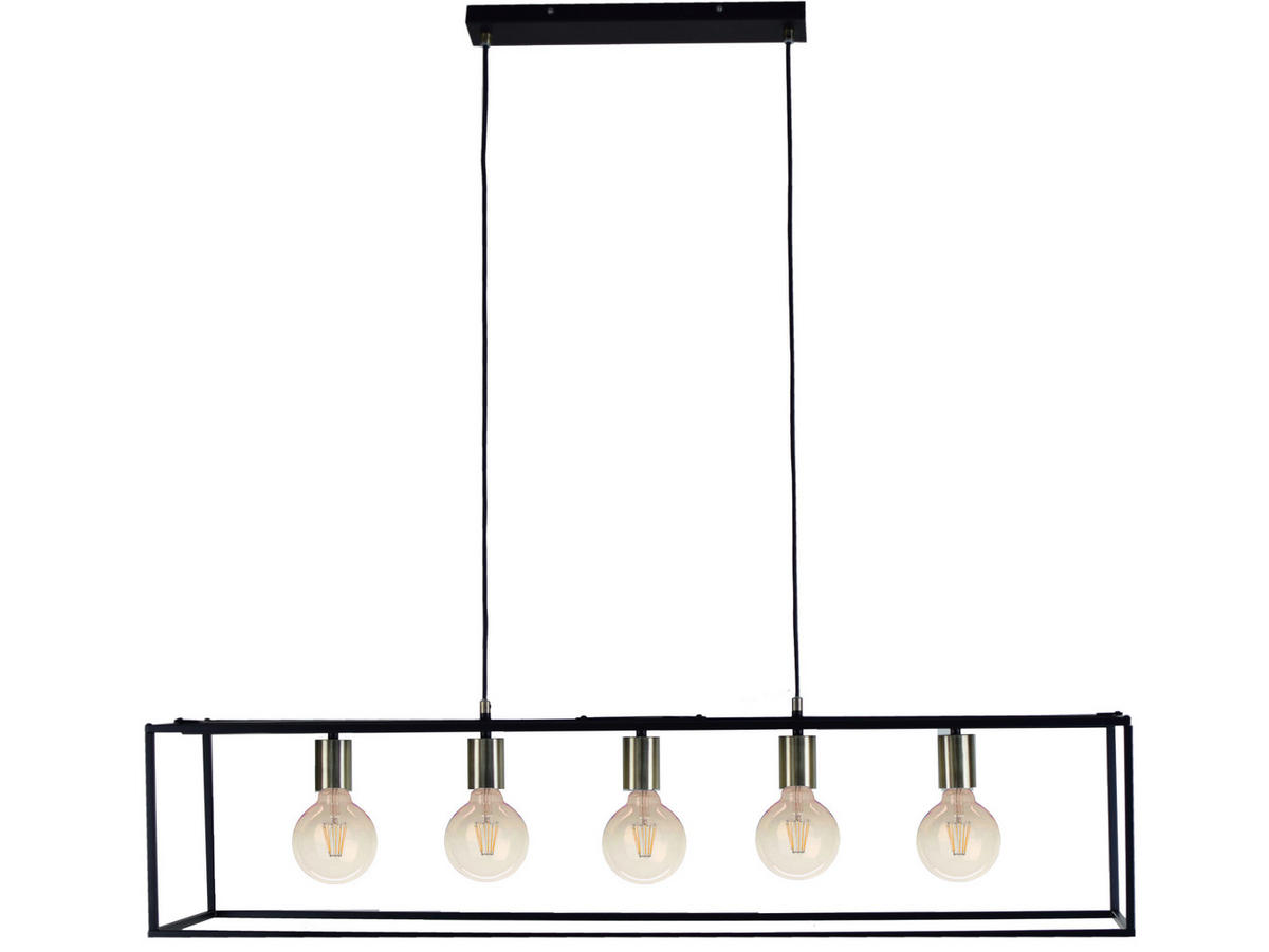 HÄNGLAMPA Enthusiasm 110/25/150 cm  - svart, Lifestyle, metall (110/25/150cm) - Marama