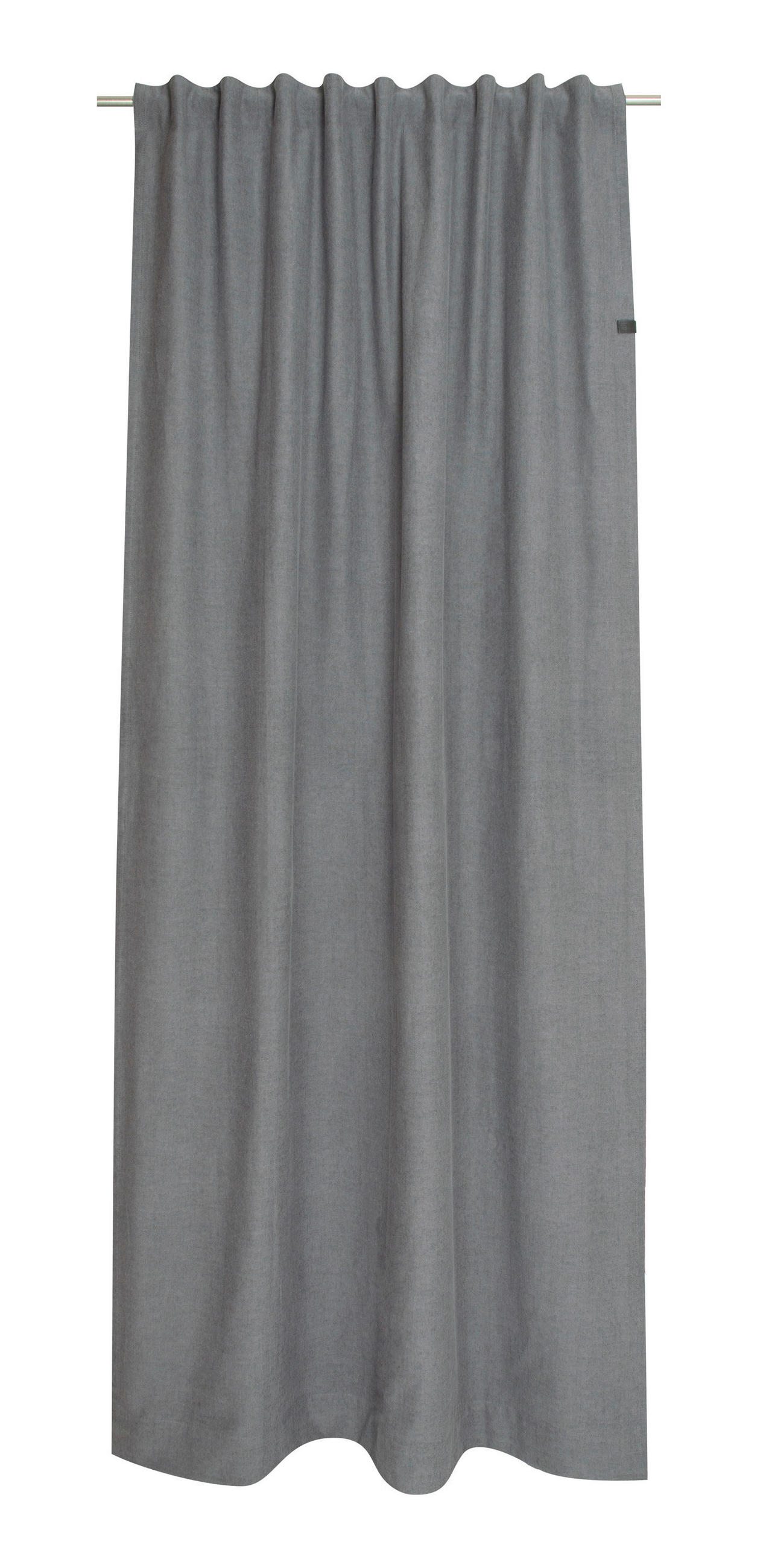 FERTIGVORHANG blickdicht  - Dunkelgrau, Basics, Textil (130/300cm) - Schöner Wohnen