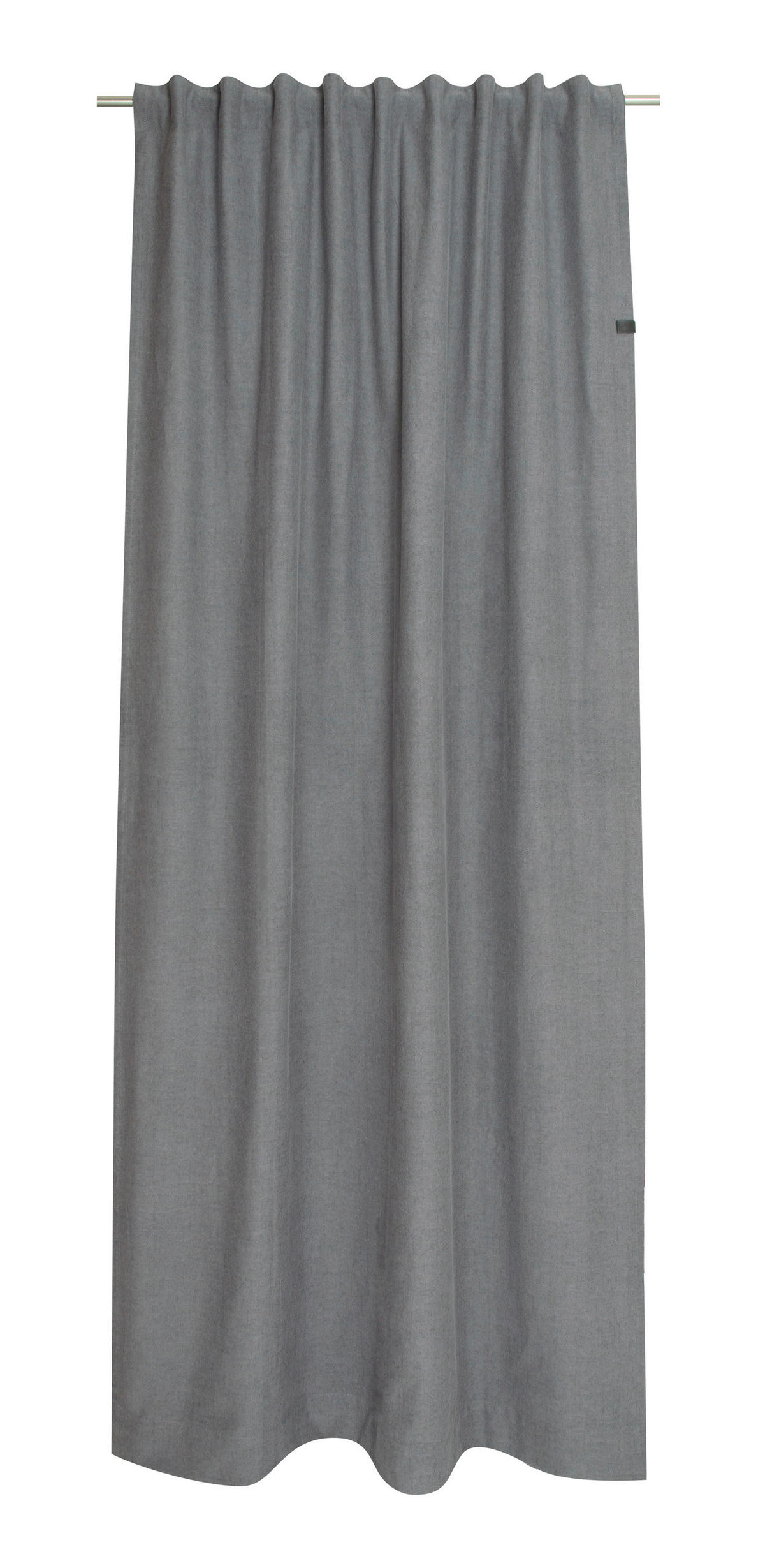 FERTIGVORHANG blickdicht  - Dunkelgrau, Basics, Textil (130/300cm) - Schöner Wohnen