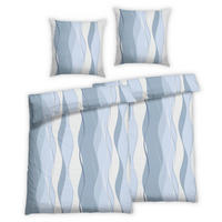 BETTWÄSCHE 4-teilig Flanell 135/200 cm  - Blau, Basics, Textil (135/200cm) - Florella