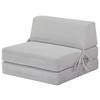 SCHLAFSESSEL Cord Beige    - Beige, Design, Textil/Metall (75/58/80cm) - Livetastic