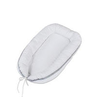 Kuschelnest Babybay    - Hellgrau/Weiß, Basics, Textil (90/50/13cm) - Babybay