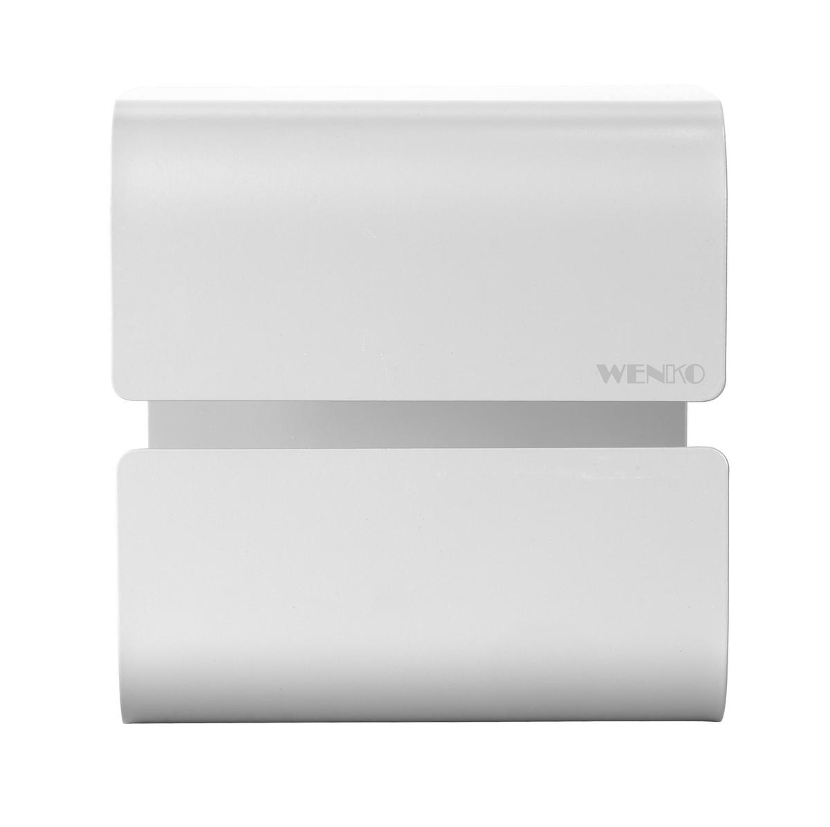 TOILETTENPAPIERHALTER - Weiß, MODERN, Metall (14/14,5/13,7cm) - Mömax