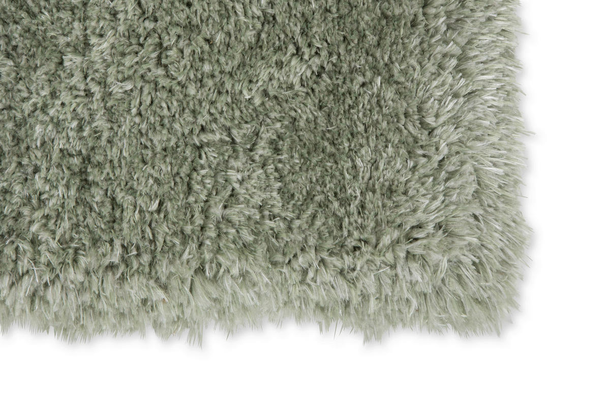HOCHFLORTEPPICH 80/150 cm Heaven Salbeigrün  - Salbeigrün, KONVENTIONELL, Textil (80/150cm) - Schöner Wohnen