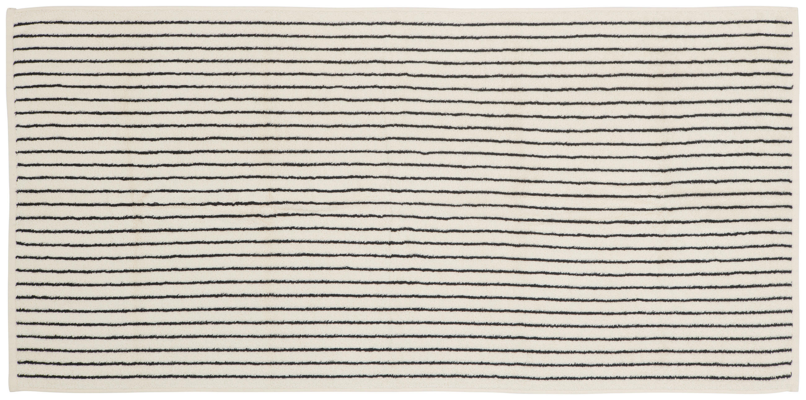 OSUŠKA DO SPRCHY, 70/140 cm, černá, ecru - černá/ecru, Konvenční, textil (70/140cm) - Dieter Knoll