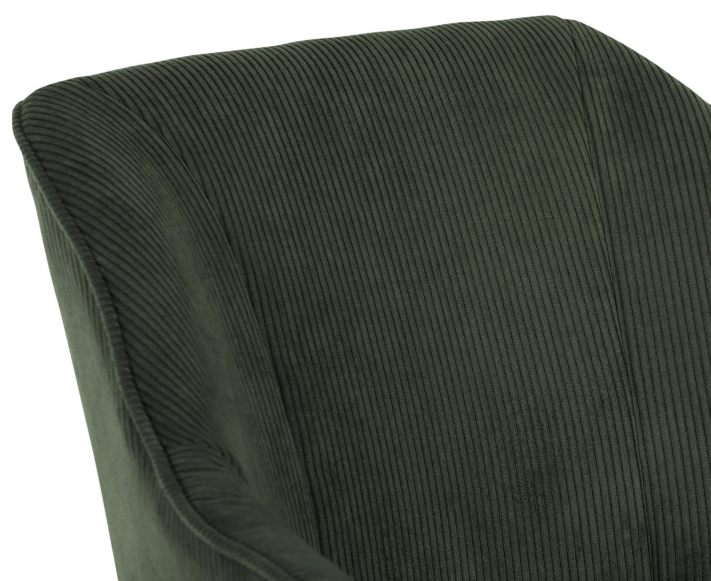 ARMLEHNSTUHL  in Cord  - Olivgrün/Naturfarben, LIFESTYLE, Holz/Textil (60/83/65cm) - home24