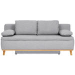 SCHLAFSOFA Primia in Webstoff Grau  - Naturfarben/Grau, KONVENTIONELL, Holz/Textil (203/95/96cm) - Venda