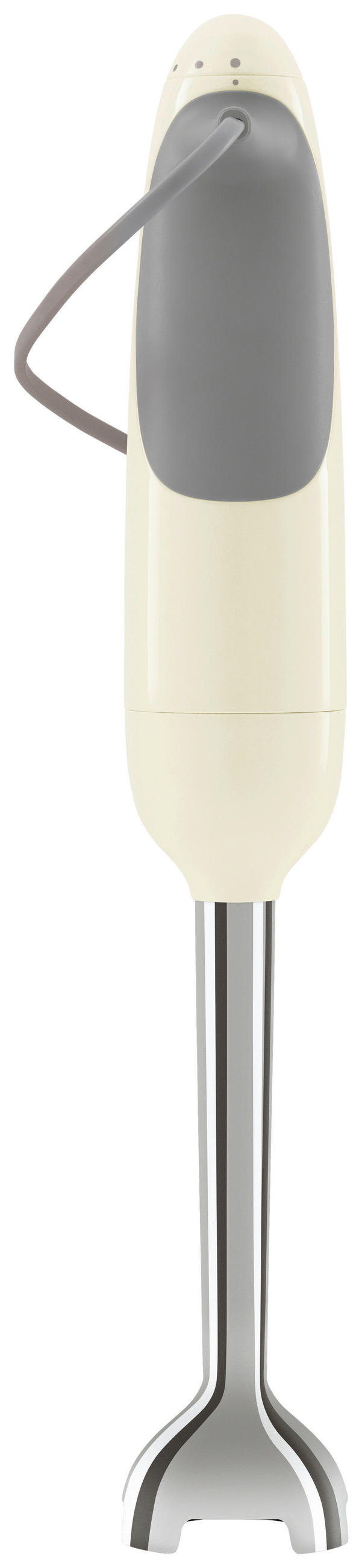 STABMIXER 50'S STYLE  - Edelstahlfarben/Creme, Basics, Kunststoff/Metall (6,5/41,4/6,5cm) - SMEG