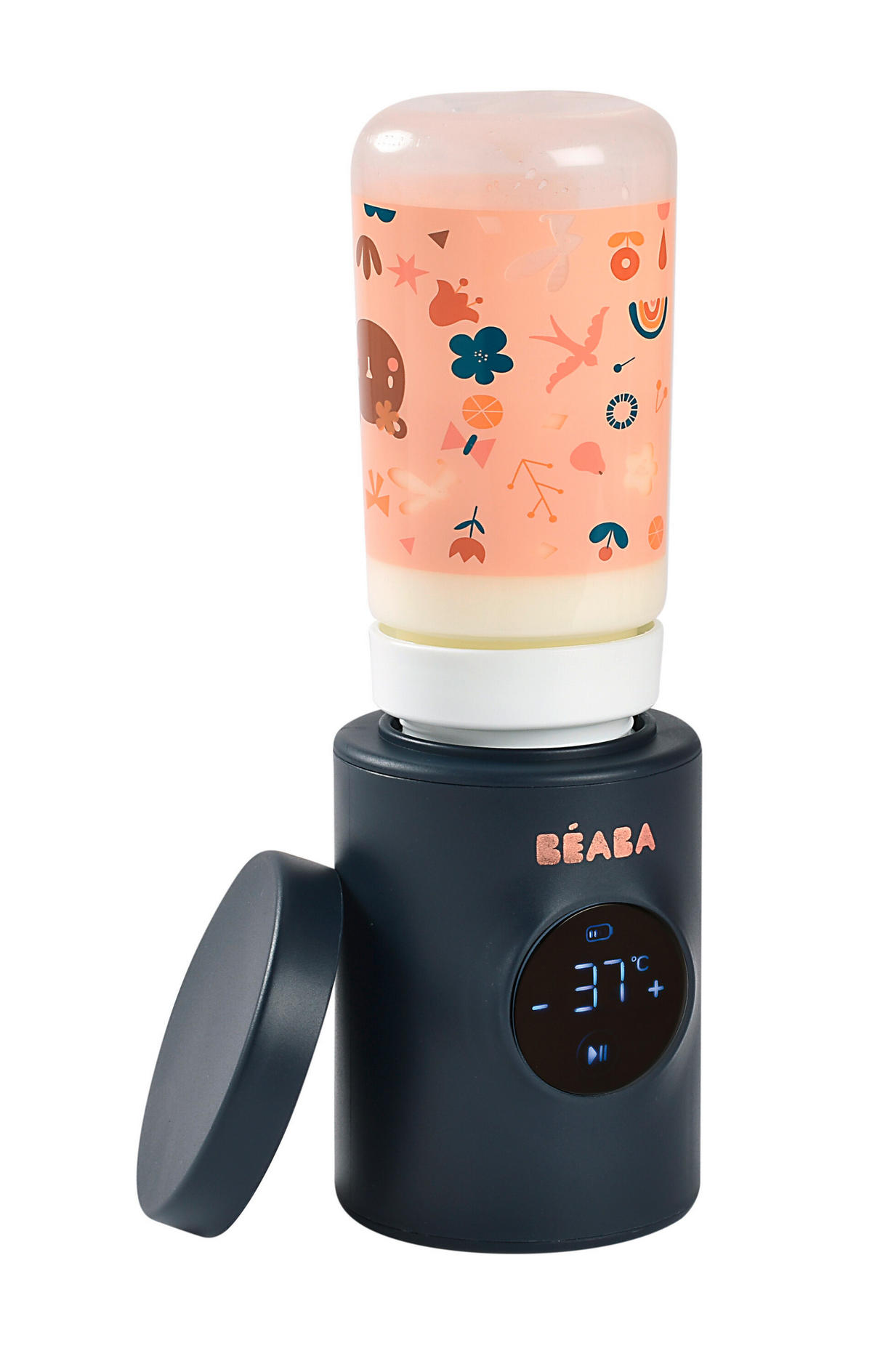 BABYKOSTWÄRMER Milk nomad  - Dunkelblau, Basics, Kunststoff/Metall (8,2/11,2/8,2cm) - Beaba