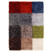 HOCHFLORTEPPICH 65/130 cm Rosemary Luxury Home Shaggy Multicolor  - Multicolor, Basics, Textil (65/130cm) - Novel
