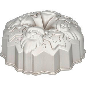GUGELHUPFFORM Contoura 24,7/9,8/24,7 cm  - Champagner, Basics, Metall (24,7/9,8/24,7cm) - Birkmann
