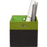FALTBOX - Anthrazit/Grün, Design, Karton/Textil (32/32/32cm) - Carryhome FALTBOX - Anthrazit/Grün, Design, Karton/Textil (32/32/32cm) - Carryhome