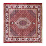 WEBTEPPICH 200/200 cm Mithras Bidjar Rot  - Rot, LIFESTYLE, Textil (200/200cm) - Novel