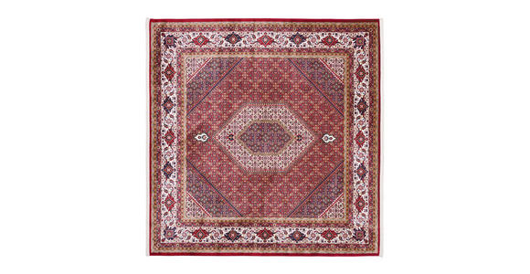 WEBTEPPICH 200/200 cm Mithras Bidjar Rot  - Rot, LIFESTYLE, Textil (200/200cm) - Novel