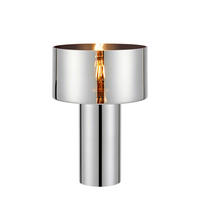 TISCHLEUCHTE Corin 22/32/22 cm  - Chromfarben, Basics, Glas (22/32/22cm) - Markslöjd