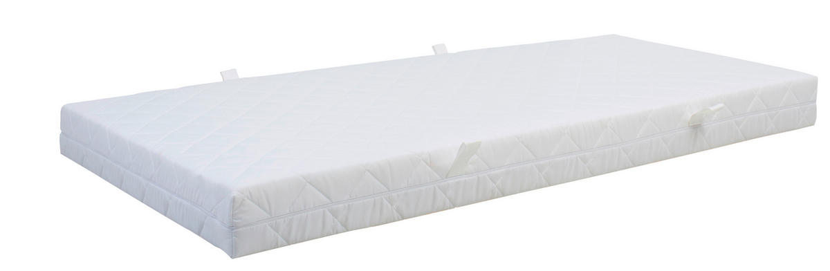 VZMETNICA Z VZMETNIM JEDROM 90/200 cm  - bela, Basics, tekstil (90/200cm) - Sleeptex