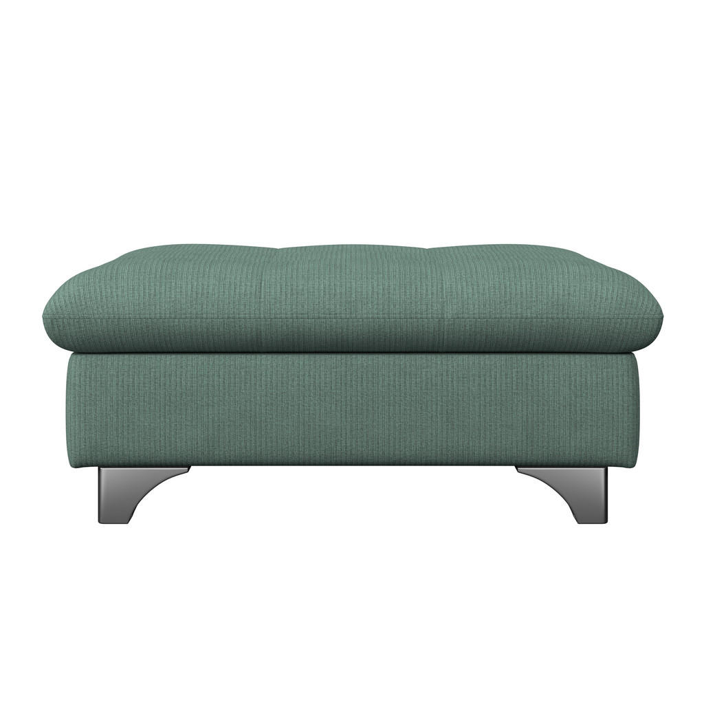 Thumbnail - Livetastic Hocker, Dunkelgrün, Textil, quadratisch, 108x46x108 cm, Stoffauswahl, Stühle