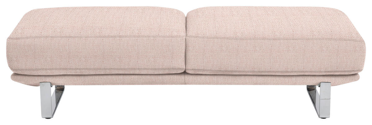 TABOURET in Textil Rosa  - Rosa, Design, Textil/Metall (160/44/60cm) - Dieter Knoll