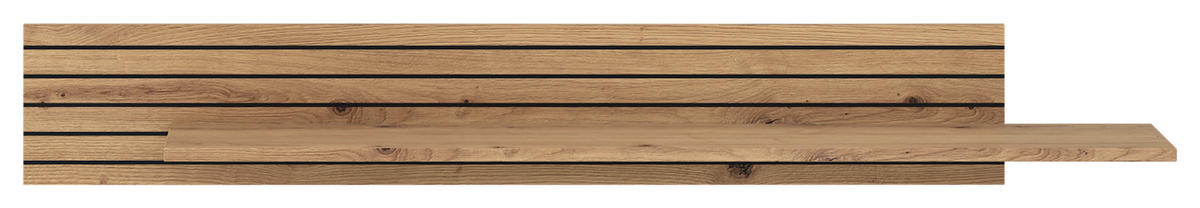 WANDPANEEL 138/19,5/23,6 cm  - Eiche Artisan, Basics, Holzwerkstoff (138/19,5/23,6cm) - Livetastic