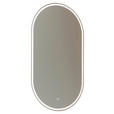 BADEZIMMERSPIEGEL 50/90/3,1 cm - Silberfarben, Design, Glas (50/90/3,1cm) - Novel