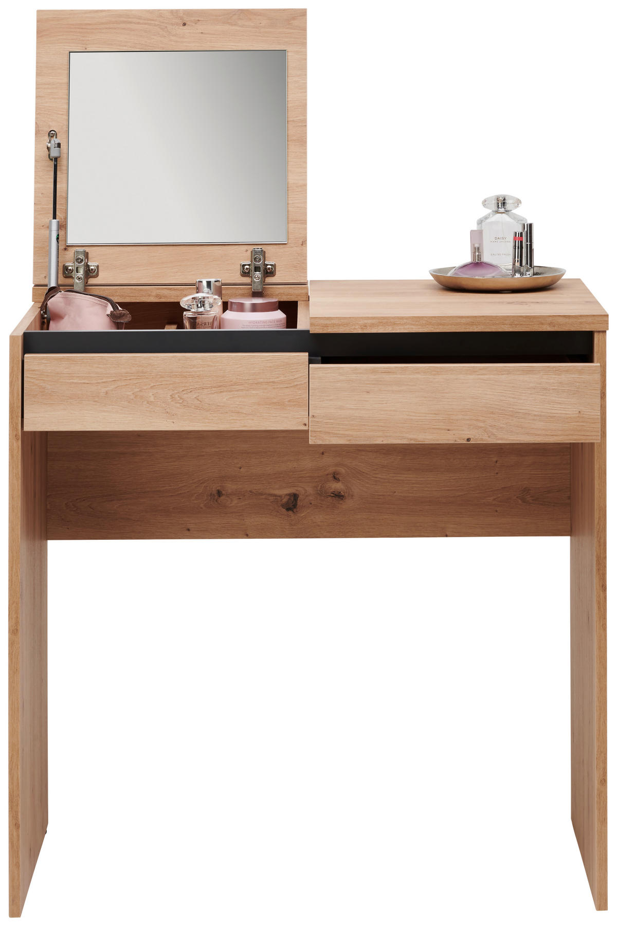 SCHMINKTISCH in Eiche Artisan  - Eiche Artisan, Design, Holzwerkstoff (80/48/78,9cm) - Carryhome