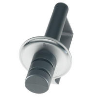 MESSERSCHÄRFER Gourmet  Keramik  - Edelstahlfarben/Schwarz, Basics, Keramik/Kunststoff (18/9/9cm) - WMF
