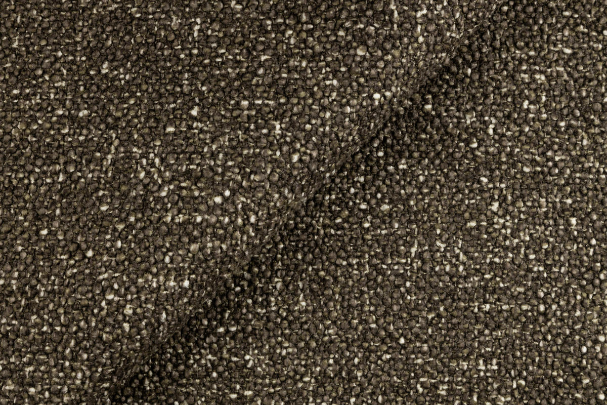 ECKSOFA in Struktur Dunkelgrün  - Dunkelgrün/Schwarz, Modern, Textil/Metall (212/254cm) - Carryhome