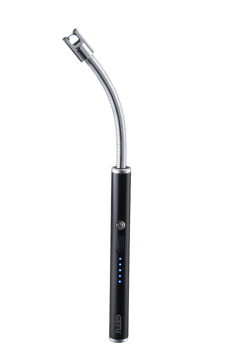 USB-FEUERZEUG   - Schwarz, Basics, Kunststoff/Metall (1,5/25cm) - Gefu