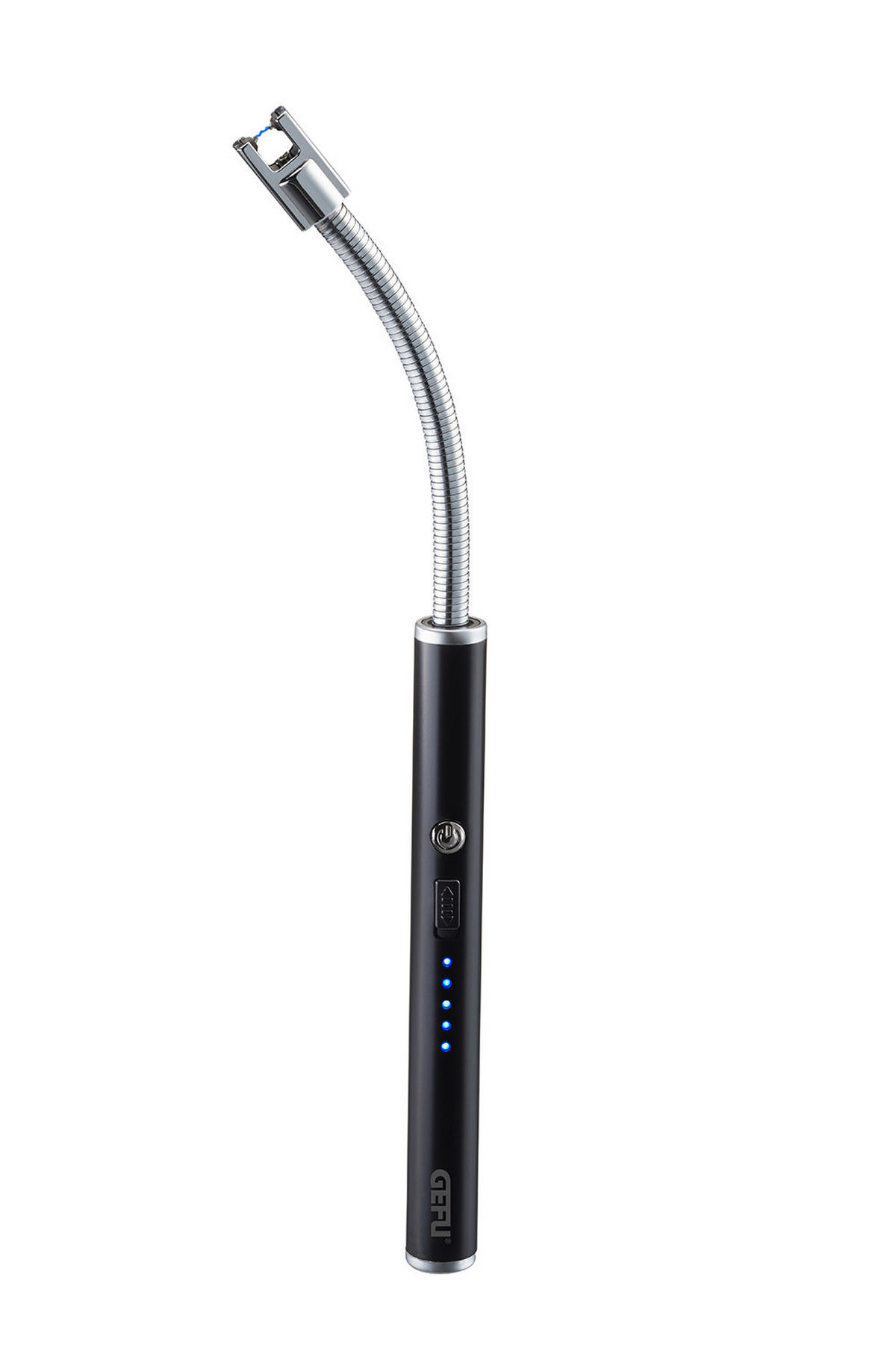 USB-FEUERZEUG   - Schwarz, Basics, Kunststoff/Metall (1,5/25cm) - Gefu